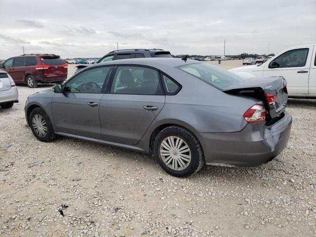 1VWAS7A35EC072072 - 2014 VOLKSWAGEN PASSAT S GRAY photo 2