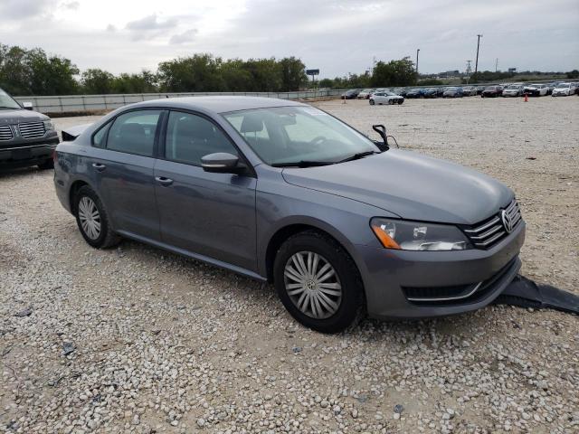 1VWAS7A35EC072072 - 2014 VOLKSWAGEN PASSAT S GRAY photo 4