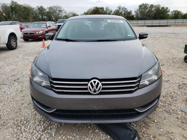 1VWAS7A35EC072072 - 2014 VOLKSWAGEN PASSAT S GRAY photo 5