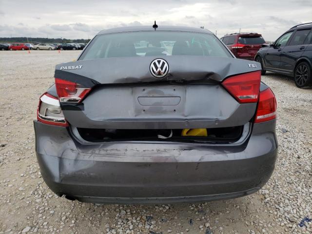 1VWAS7A35EC072072 - 2014 VOLKSWAGEN PASSAT S GRAY photo 6