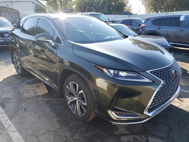 2T2HZMAA9MC201314 - 2021 LEXUS RX 350 GREEN photo 4