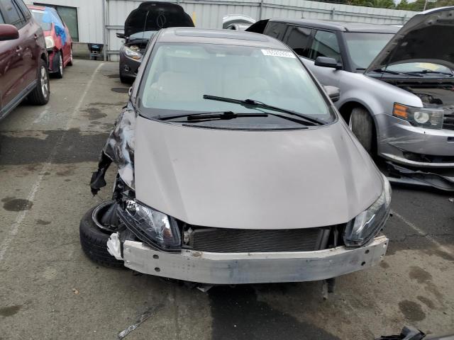 2HGFB2F81FH516029 - 2015 HONDA CIVIC EX CHARCOAL photo 5