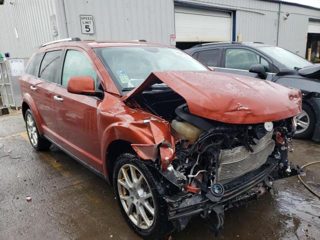 3C4PDCDGXET185521 - 2014 DODGE JOURNEY LIMITED ORANGE photo 4