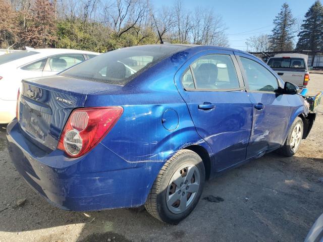 1G1JA5SG9D4141200 - 2013 CHEVROLET SONIC LS ლურჯი ფოტო 3