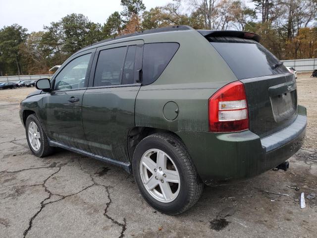 1J8FT47007D410551 - 2007 JEEP COMPASS GREEN photo 2