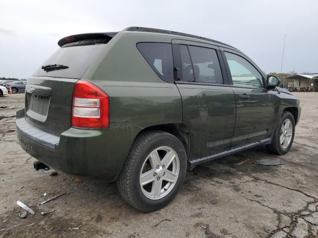 1J8FT47007D410551 - 2007 JEEP COMPASS GREEN photo 3