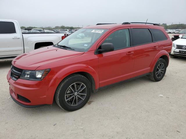 3C4PDCAB5JT517318 - 2018 DODGE JOURNEY SE RED photo 1