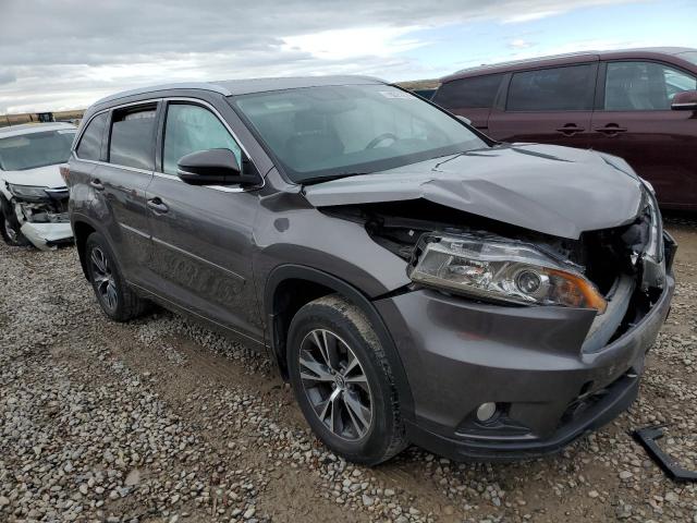 5TDJKRFH2GS349989 - 2016 TOYOTA HIGHLANDER XLE Grafit foto 4