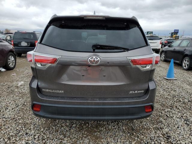 5TDJKRFH2GS349989 - 2016 TOYOTA HIGHLANDER XLE Grafit foto 6