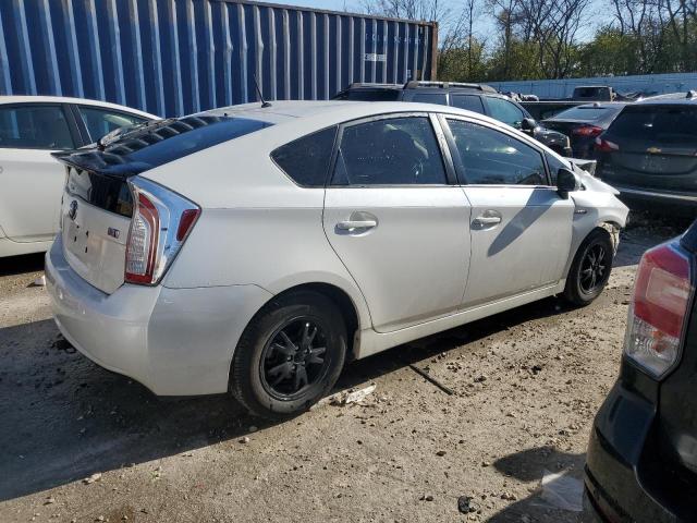 JTDKN3DUXC5491287 - 2012 TOYOTA PRIUS WHITE photo 3