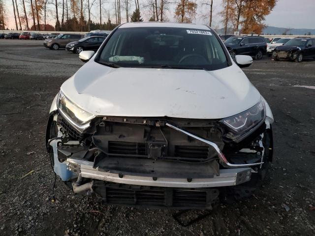 2HKRW2H50JH664885 - 2018 HONDA CR-V EX WHITE photo 5