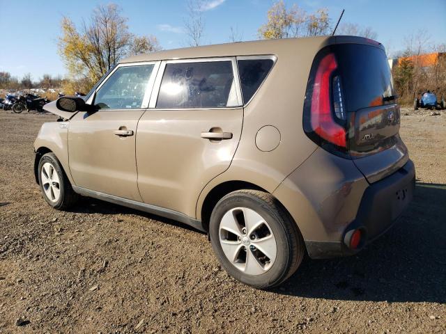 KNDJN2A25E7106301 - 2014 KIA SOUL TAN photo 2