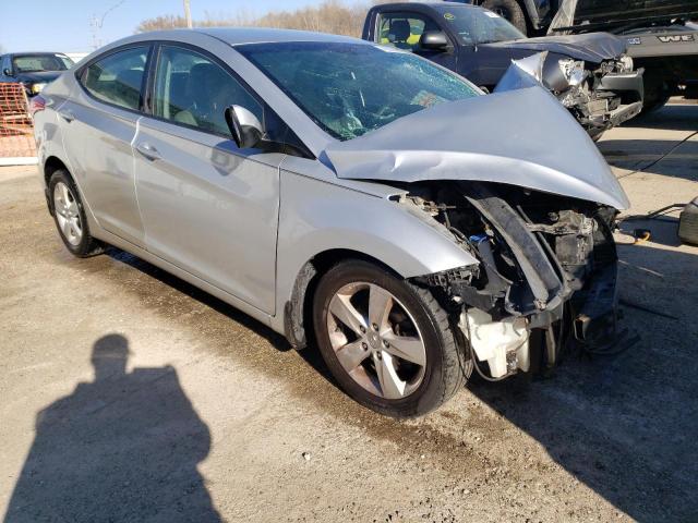 5NPDH4AE1DH398193 - 2013 HYUNDAI ELANTRA GLS SILVER photo 4