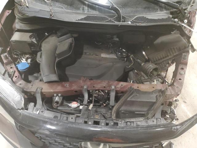 5FNYF8H58KB014586 - 2019 HONDA PASSPORT EXL RED photo 11