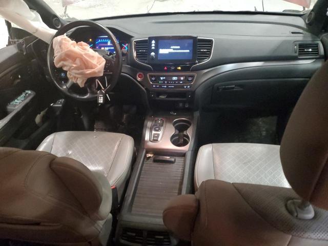 5FNYF8H58KB014586 - 2019 HONDA PASSPORT EXL RED photo 8