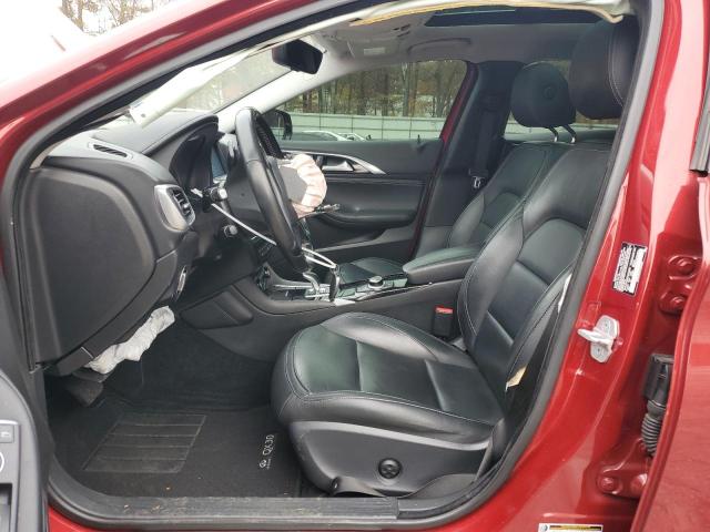 SJKCH5CR7HA020049 - 2017 INFINITI QX30 BASE BURGUNDY photo 7
