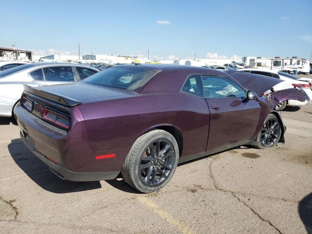 2C3CDZKG1NH182492 - 2022 DODGE CHALLENGER GT PURPLE photo 3