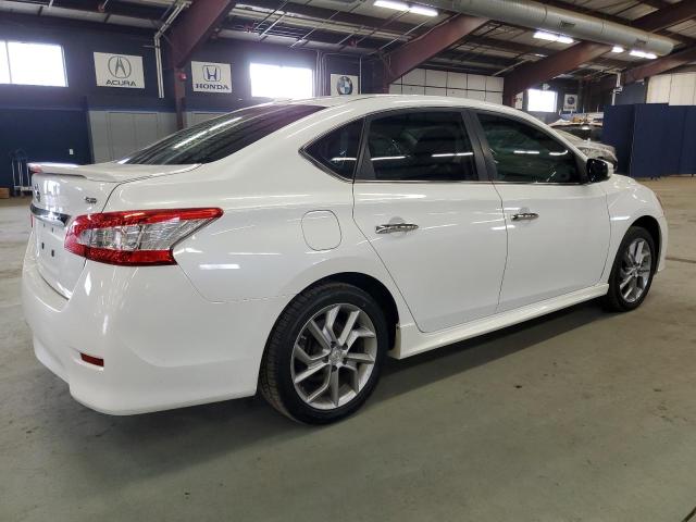 3N1AB7AP8FY253474 - 2015 NISSAN SENTRA S WHITE photo 3