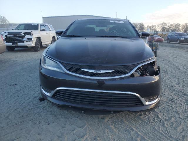 1C3CCCAB6GN124796 - 2016 CHRYSLER 200 LIMITED BLACK photo 5