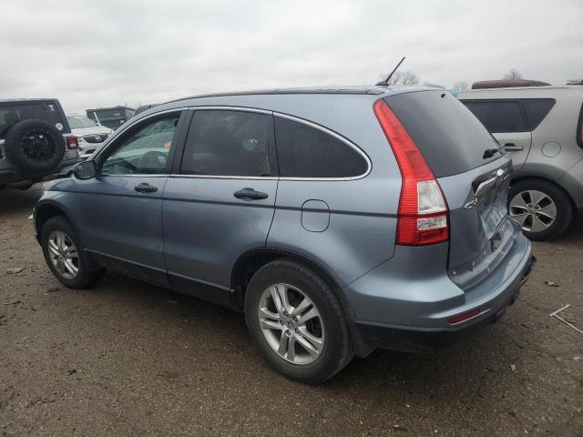 3CZRE4H55AG704296 - 2010 HONDA CR-V EX BLUE photo 2