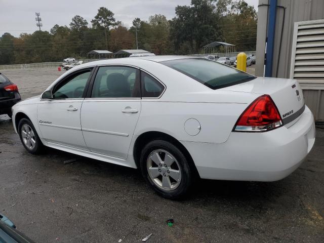 2G1WB5EK1A1247506 - 2010 CHEVROLET IMPALA LT WHITE photo 2