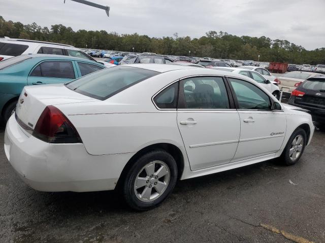 2G1WB5EK1A1247506 - 2010 CHEVROLET IMPALA LT WHITE photo 3