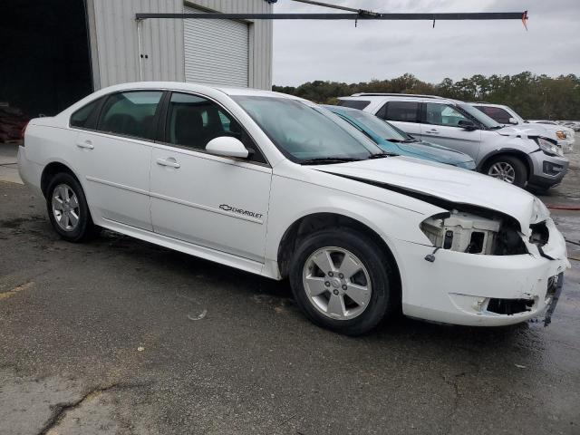 2G1WB5EK1A1247506 - 2010 CHEVROLET IMPALA LT WHITE photo 4