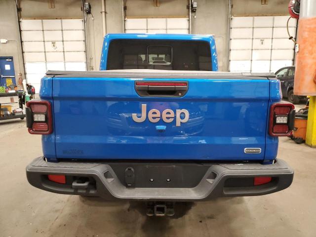 1C6HJTFG7ML593048 - 2021 JEEP GLADIATOR OVERLAND BLUE photo 6