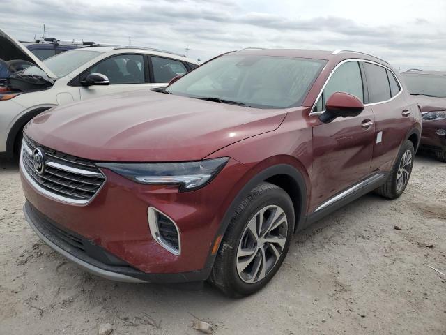 LRBFZNR40MD103919 - 2021 BUICK ENVISION ESSENCE BURGUNDY photo 1