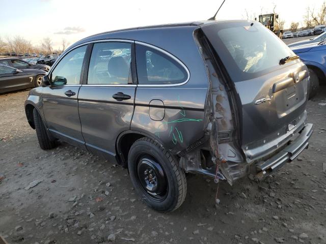 5J6RE4H38AL069642 - 2010 HONDA CR-V LX GRAY photo 2