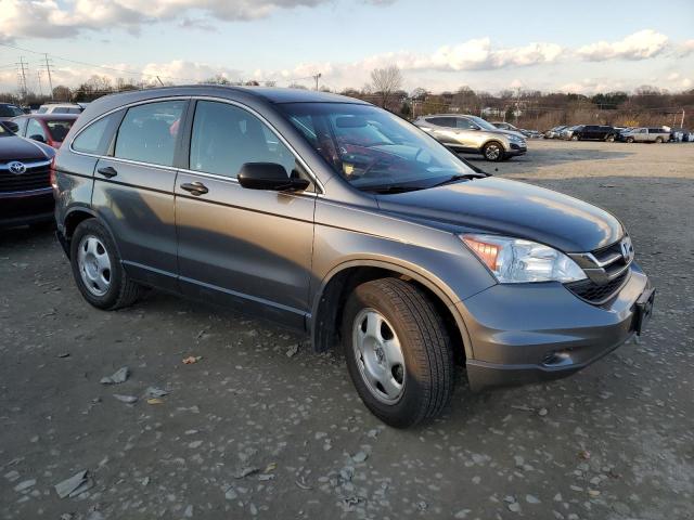 5J6RE4H38AL069642 - 2010 HONDA CR-V LX GRAY photo 4