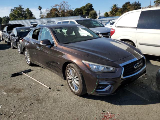 JN1EV7AP8JM355863 - 2018 INFINITI Q50 LUXE BURGUNDY photo 4