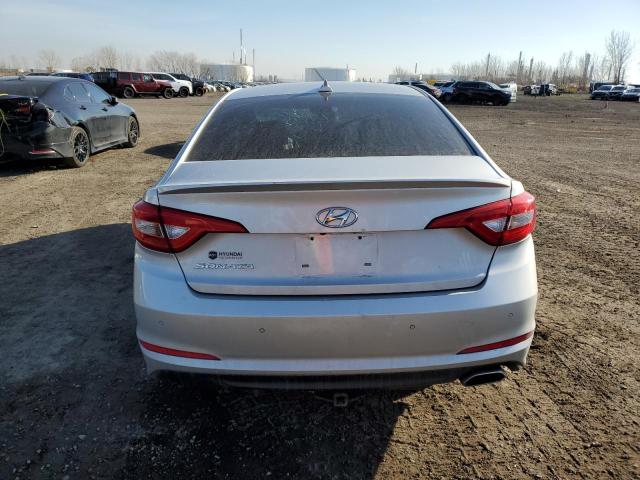 5NPE24AF0FH226738 - 2015 HYUNDAI SONATA SE SILVER photo 6