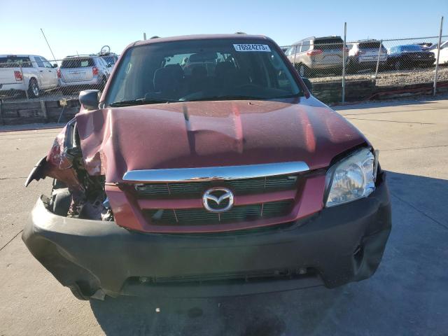 4F2YZ02Z26KM28881 - 2006 MAZDA TRIBUTE I RED photo 5