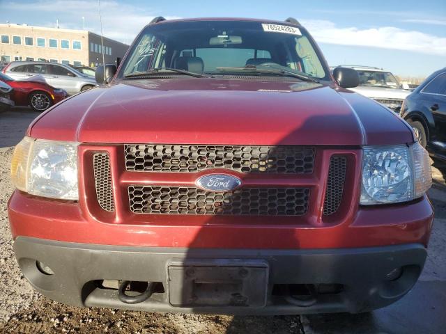 1FMZU77K74UA28836 - 2004 FORD EXPLORER S RED photo 5