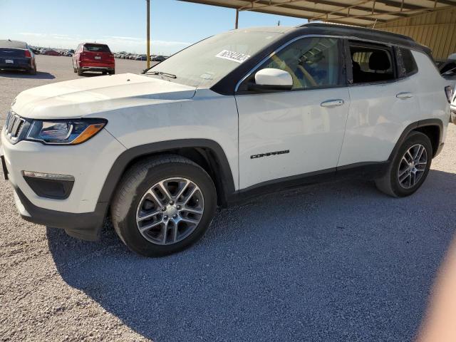 3C4NJCBBXLT248962 - 2020 JEEP COMPASS LATITUDE WHITE photo 1