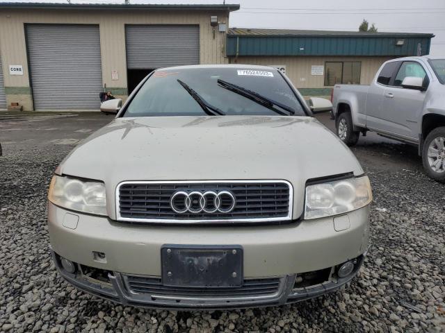 WAULT68E82A092105 - 2002 AUDI A4 3.0 QUATTRO BEIGE photo 5