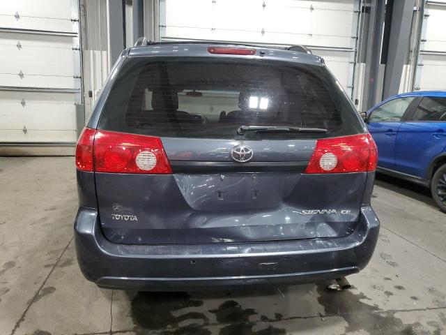 5TDZA23C66S492190 - 2006 TOYOTA SIENNA CE GRAY photo 6