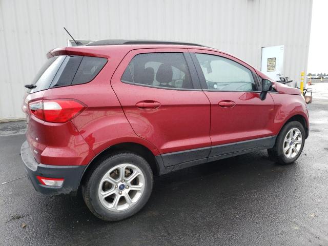MAJ3S2GE1LC365879 - 2020 FORD ECOSPORT SE BURGUNDY photo 3