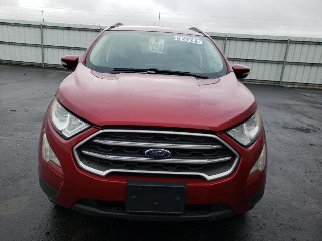 MAJ3S2GE1LC365879 - 2020 FORD ECOSPORT SE BURGUNDY photo 5