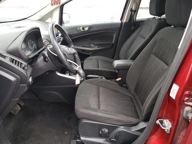 MAJ3S2GE1LC365879 - 2020 FORD ECOSPORT SE BURGUNDY photo 7