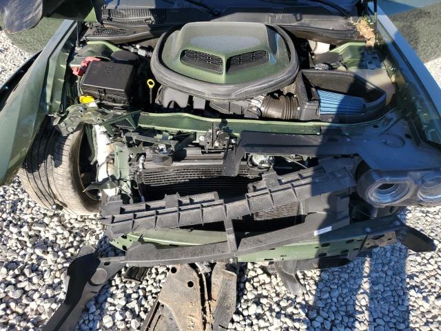 2C3CDZFJ2LH179605 - 2020 DODGE CHALLENGER R/T SCAT PACK GREEN photo 11