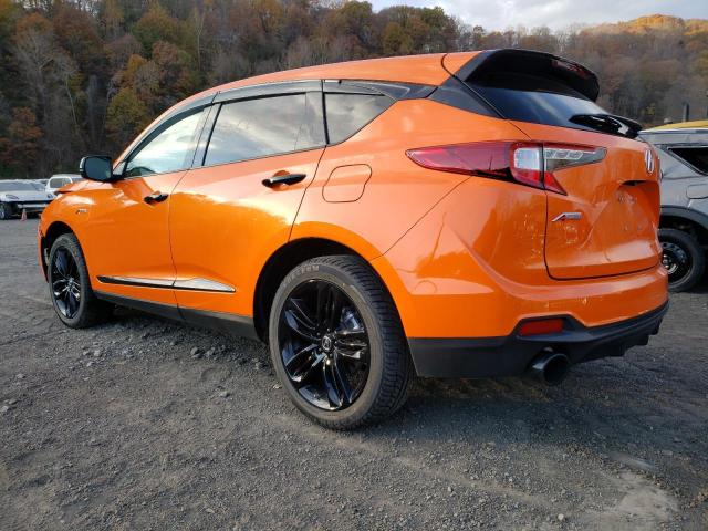 5J8TC2H70MY000283 - 2021 ACURA RDX ADVANCE ORANGE photo 2