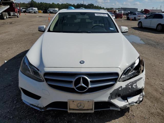 WDDHF5KBXGB214303 - 2016 MERCEDES-BENZ E 350 WHITE photo 5