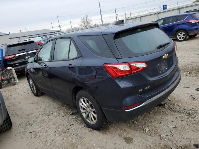 3GNAXHEV8JS526090 - 2018 CHEVROLET EQUINOX LS BLUE photo 2