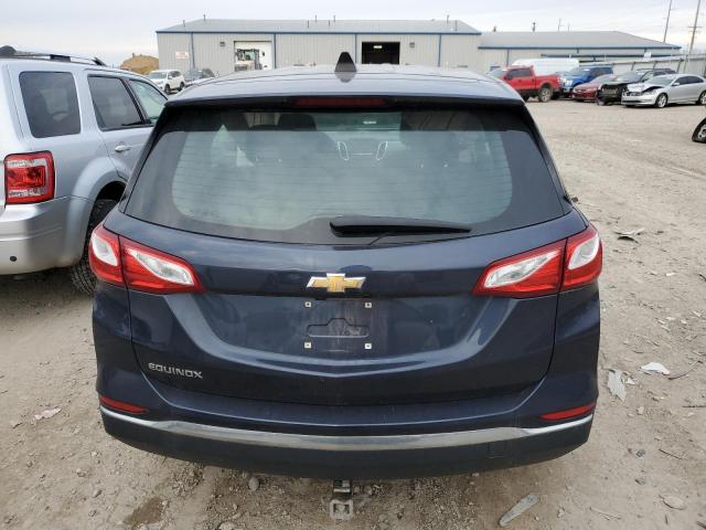 3GNAXHEV8JS526090 - 2018 CHEVROLET EQUINOX LS BLUE photo 6