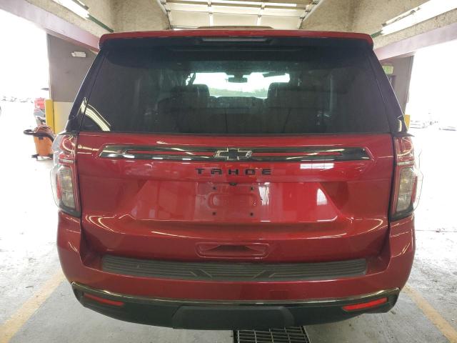 1GNSKPKD8NR201425 - 2022 CHEVROLET TAHOE K1500 Z71 RED photo 6