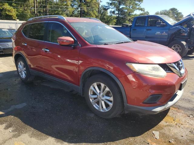 KNMAT2MT3GP608429 - 2016 NISSAN ROGUE S RED photo 4