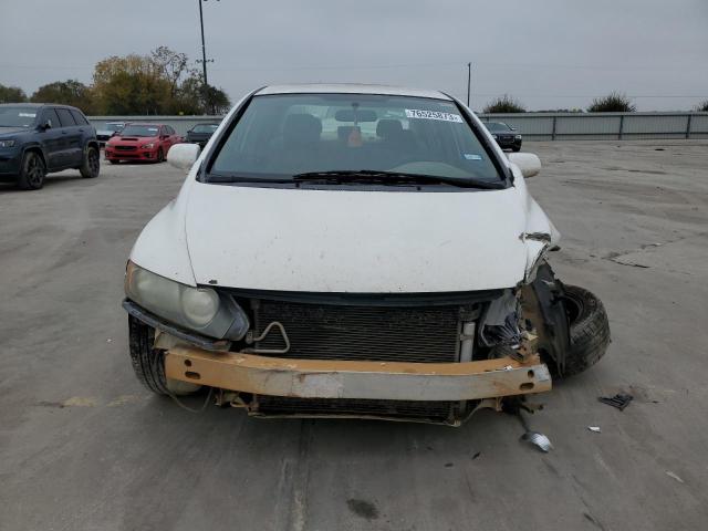 1HGFA16538L050919 - 2008 HONDA CIVIC LX WHITE photo 5