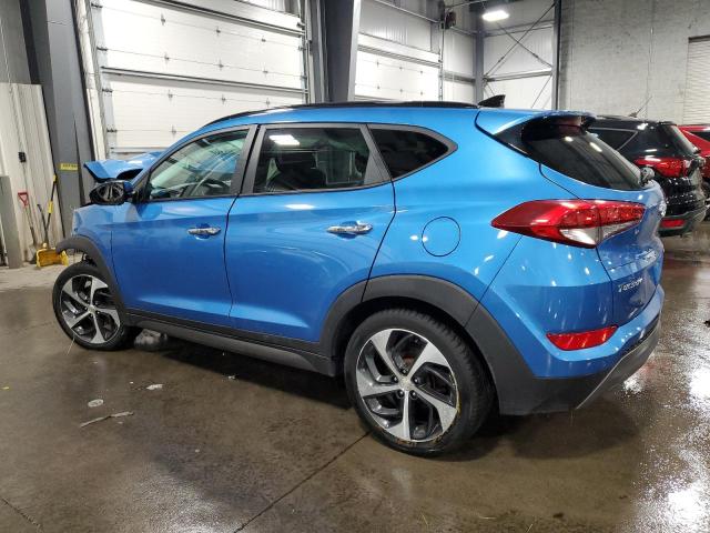 KM8J3CA24GU094864 - 2016 HYUNDAI TUCSON LIMITED BLUE photo 2